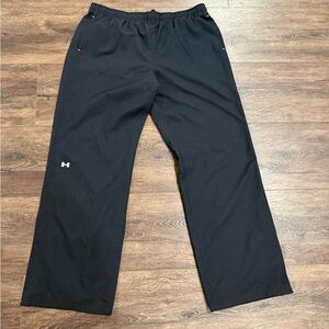 Under Armour Pants Mens XL Gray Windbreaker Semi-Fitted Mesh Lined Track